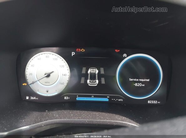 5NMS3DAJ9MH318767 2021 HYUNDAI SANTA FE Gray Vista de los asientos traseros