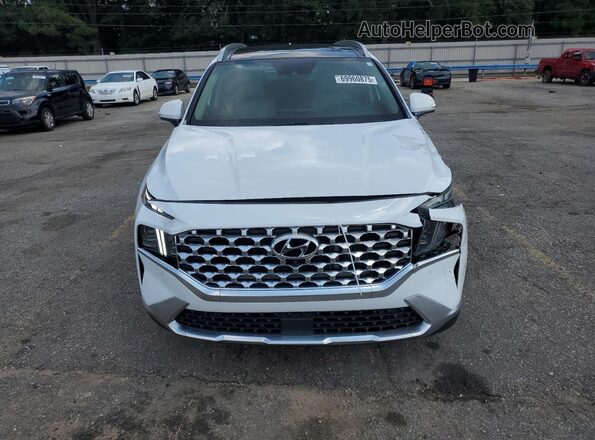 5NMS44AL1MH319250 2021 HYUNDAI SANTA White 