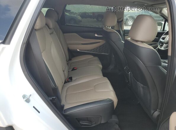 5NMS44AL1MH319250 2021 HYUNDAI SANTA White 