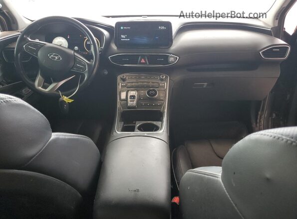 5NMS44AL8MH322856 2021 HYUNDAI SANTA Gray 