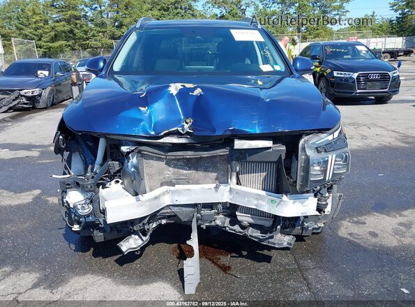 5NMS4DAL4NH411910 2022 HYUNDAI SANTA FE Blue Vista frontal