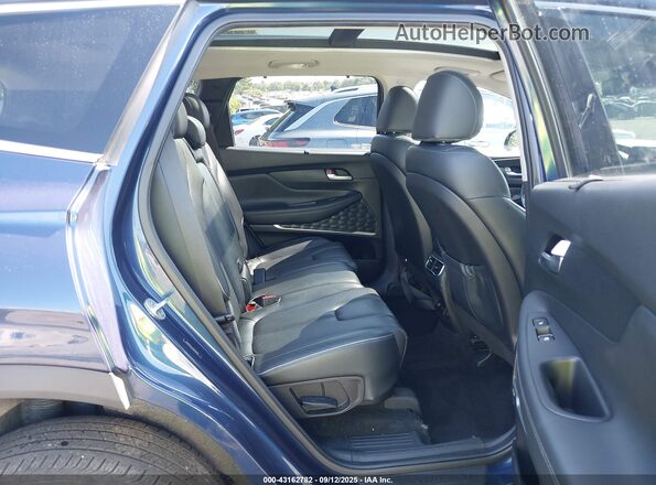 5NMS4DAL4NH411910 2022 HYUNDAI SANTA FE Blue Vista de la etiqueta del VIN