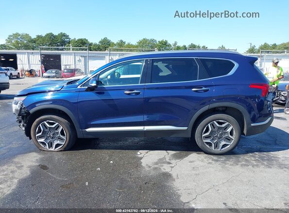 5NMS4DAL4NH411910 2022 HYUNDAI SANTA FE Blue 