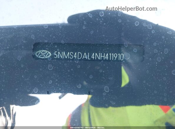 5NMS4DAL4NH411910 2022 HYUNDAI SANTA FE Blue 