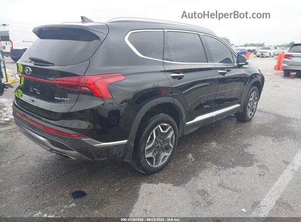 5NMS4DAL9PH632518 2023 HYUNDAI SANTA FE Black Trasero derecho