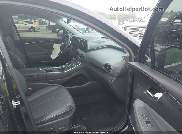 5NMS4DAL9PH632518 2023 HYUNDAI SANTA FE Black Vista interior delantera