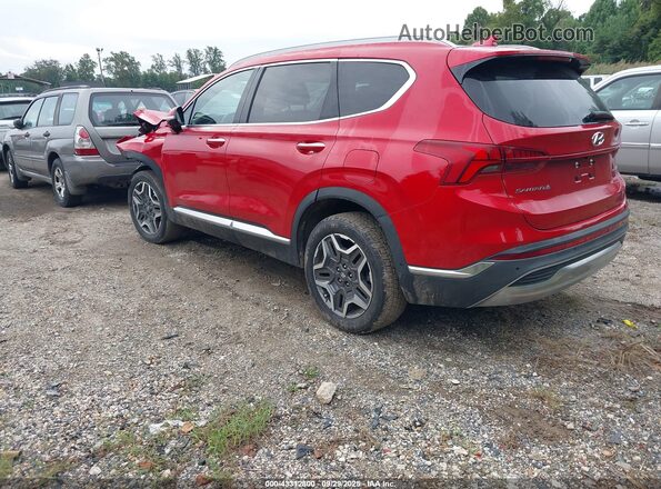 5NMS4DALXMH315956 2021 HYUNDAI SANTA FE Red 