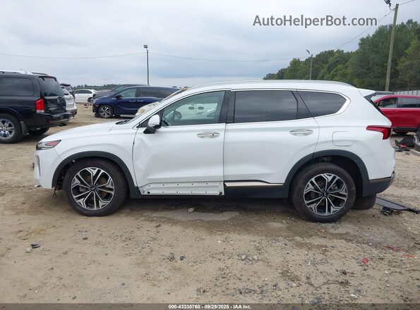 5NMS53AA6LH248258 2020 HYUNDAI SANTA FE White Vista interior de 360 grados