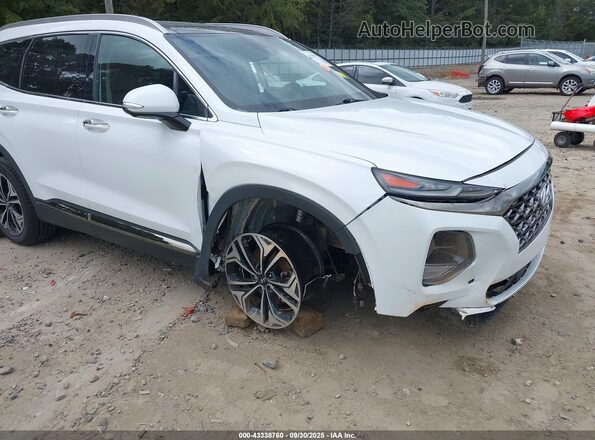 5NMS53AA6LH248258 2020 HYUNDAI SANTA FE White Vista frontal