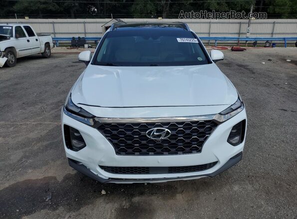 5NMS53AD1LH224167 2020 HYUNDAI SANTA White Դիմացի տեսք