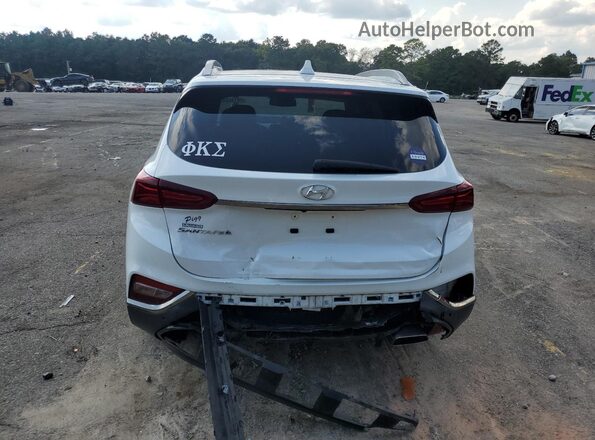5NMS53AD1LH224167 2020 HYUNDAI SANTA White Հետևի տեսք