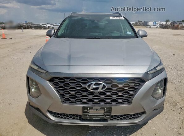 5NMS53AD2LH287312 2020 HYUNDAI SANTA Silver წინა ხედი