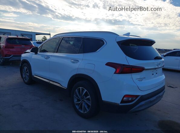 5NMS53AD5LH201202 2020 HYUNDAI SANTA FE White Tył lewy