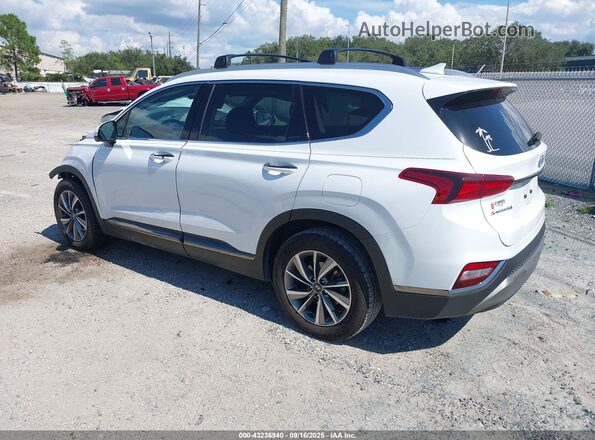 5NMS53AD7LH274538 2020 HYUNDAI SANTA FE White Հետևի ձախ