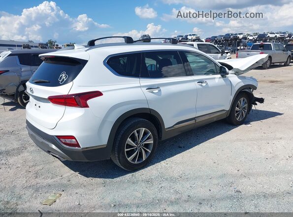 5NMS53AD7LH274538 2020 HYUNDAI SANTA FE White Հետևի աջ