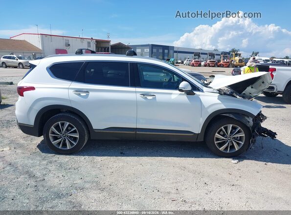 5NMS53AD7LH274538 2020 HYUNDAI SANTA FE White Սալոնի 360 աստիճան տեսք