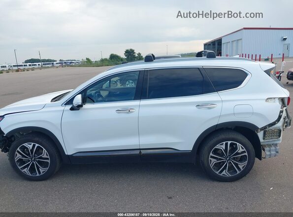 5NMS5CAA0LH223033 2020 HYUNDAI SANTA FE White Widok wnętrza 360 stopni