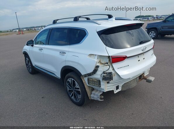 5NMS5CAA0LH223033 2020 HYUNDAI SANTA FE White Tył lewy