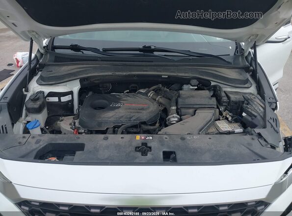 5NMS5CAA6KH010764 2019 HYUNDAI SANTA FE White Вид ззаду