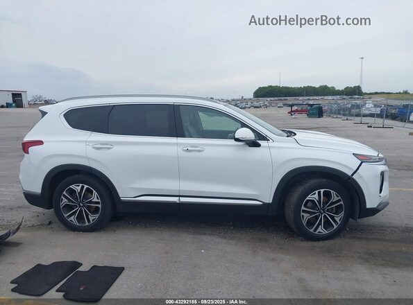 5NMS5CAA6KH010764 2019 HYUNDAI SANTA FE White Вид щитка приладів