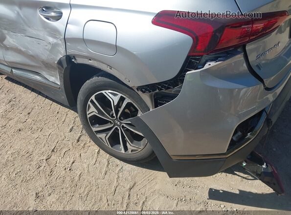 5NMS5CAA6LH289683 2020 HYUNDAI SANTA FE Silver Widok z przodu