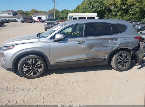 5NMS5CAA6LH289683 2020 HYUNDAI SANTA FE Silver Widok wnętrza 360 stopni