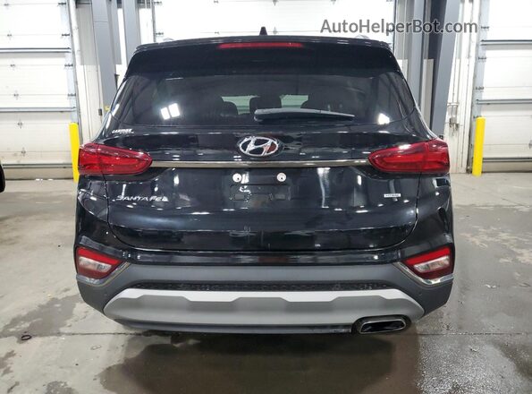 5NMS5CAD0LH178976 2020 HYUNDAI SANTA Black Հետևի տեսք