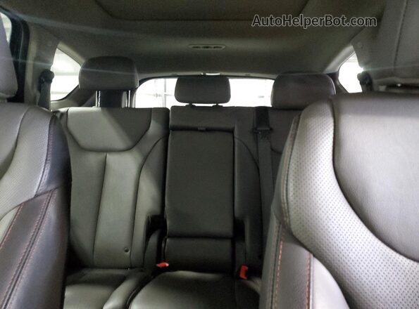 5NMS5CAD0LH178976 2020 HYUNDAI SANTA Black Հետևի նստատեղերի տեսք