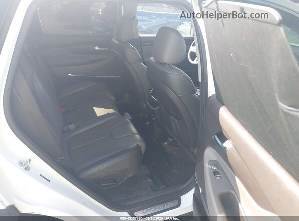 5NMS5CAD8LH264584 2020 HYUNDAI SANTA FE White Vista de la etiqueta del VIN