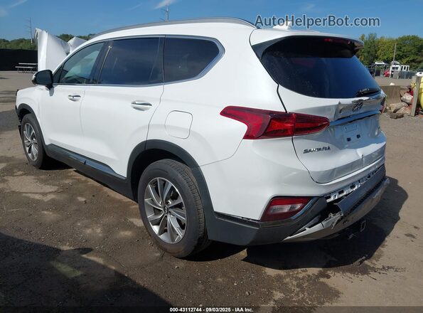 5NMS5CAD9LH150626 2020 HYUNDAI SANTA FE White Tył lewy