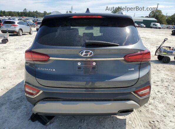 5NMS5CADXLH257099 2020 HYUNDAI SANTA Gray Widok z tyłu