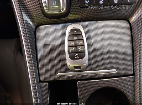 5NMS5DA14PH020755 2023 HYUNDAI SANTA FE HYBRID White წინა პანელის ხედი
