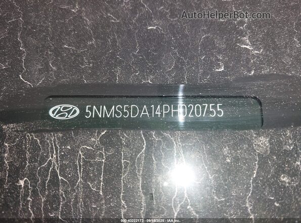 5NMS5DA14PH020755 2023 HYUNDAI SANTA FE HYBRID White ძრავის განყოფილების ხედი