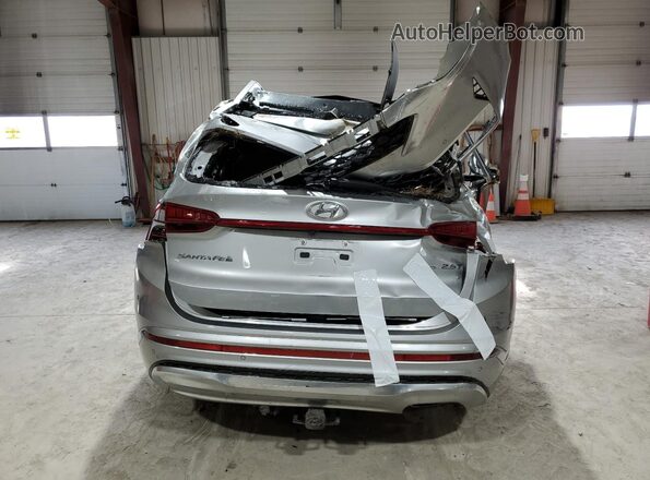 5NMS5DAL4NH469285 2022 HYUNDAI SANTA FE CALLIGRAPHY Silver Rear view