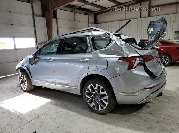 5NMS5DAL4NH469285 2022 HYUNDAI SANTA FE CALLIGRAPHY Silver Rear left