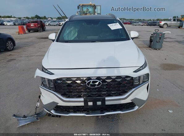 5NMS5DAL9NH401516 2022 HYUNDAI SANTA FE CALLIGRAPHY White Սարքավորումների վահանակի տեսք