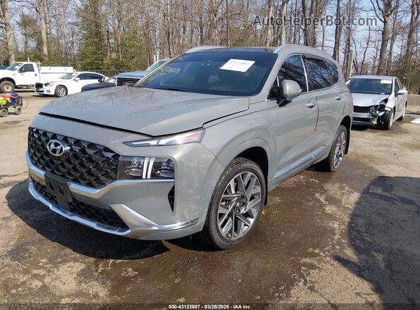 5NMS5DAL9PH482861 2023 HYUNDAI SANTA FE CALLIGRAPHY Gray Передня ліва чверть
