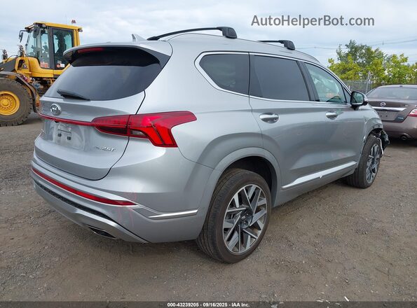5NMS5DAL9PH615182 2023 HYUNDAI SANTA FE CALLIGRAPHY Silver Trasero derecho