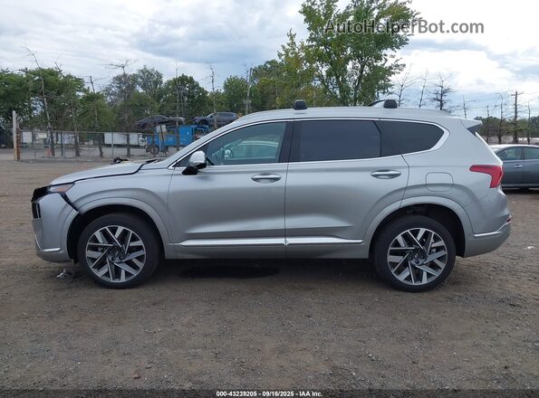 5NMS5DAL9PH615182 2023 HYUNDAI SANTA FE CALLIGRAPHY Silver Vista interior de 360 grados