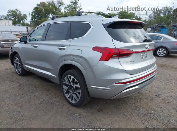 5NMS5DAL9PH615182 2023 HYUNDAI SANTA FE CALLIGRAPHY Silver Trasero izquierdo