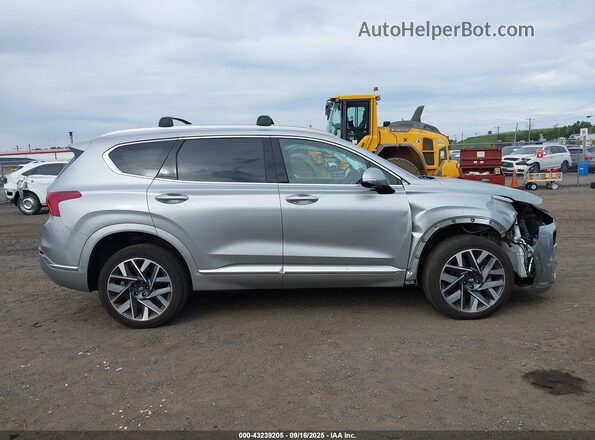 5NMS5DAL9PH615182 2023 HYUNDAI SANTA FE CALLIGRAPHY Silver Vista interior trasera