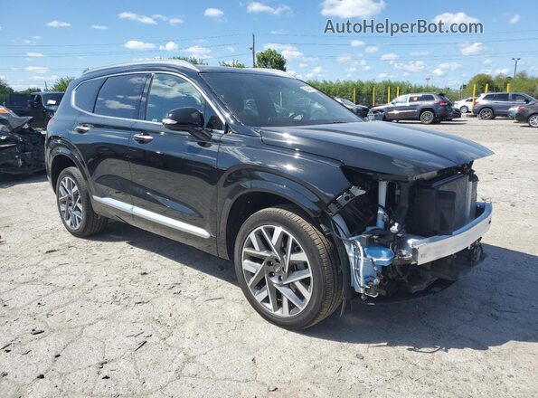 5NMS5DAL9PH652376 2023 HYUNDAI SANTA FE CALLIGRAPHY Black Front right