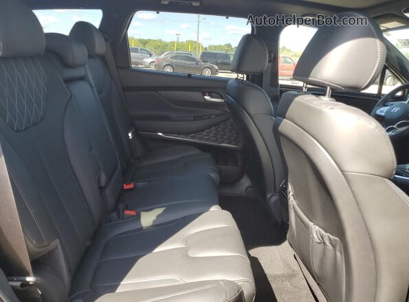 5NMS5DAL9PH652376 2023 HYUNDAI SANTA FE CALLIGRAPHY Black Rear interior view