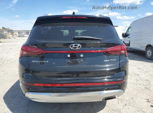 5NMS5DAL9PH652376 2023 HYUNDAI SANTA FE CALLIGRAPHY Black Rear view