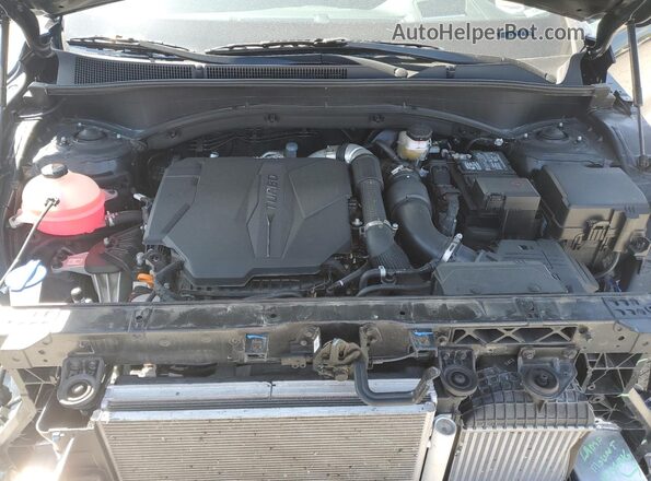 5NMS5DAL9PH652376 2023 HYUNDAI SANTA FE CALLIGRAPHY Black Engine compartment view
