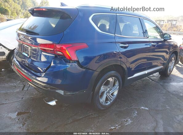 5NMS64AJ6MH351233 2021 HYUNDAI SANTA FE Dark Blue Rear right