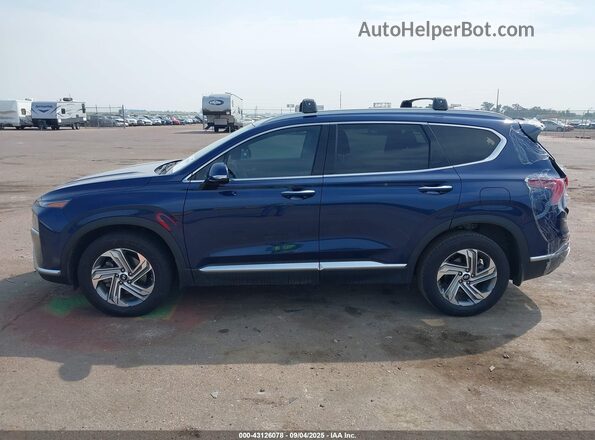 5NMS64AJ8MH350679 2021 HYUNDAI SANTA FE Blue Vista interior de 360 grados