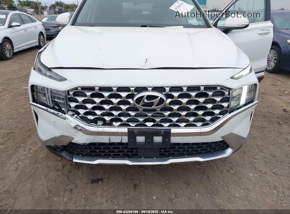 5NMS6DAJ1MH326367 2021 HYUNDAI SANTA FE Белый Вид спереди