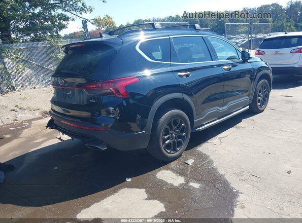 5NMS6DAJ3PH607039 2023 HYUNDAI SANTA FE Black Задня права чверть