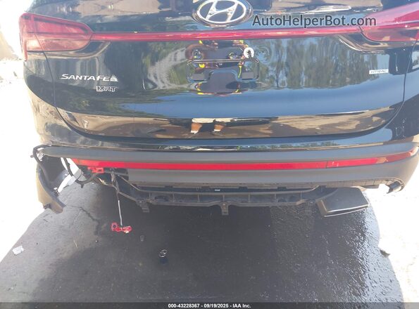 5NMS6DAJ3PH607039 2023 HYUNDAI SANTA FE Black Вид спереду